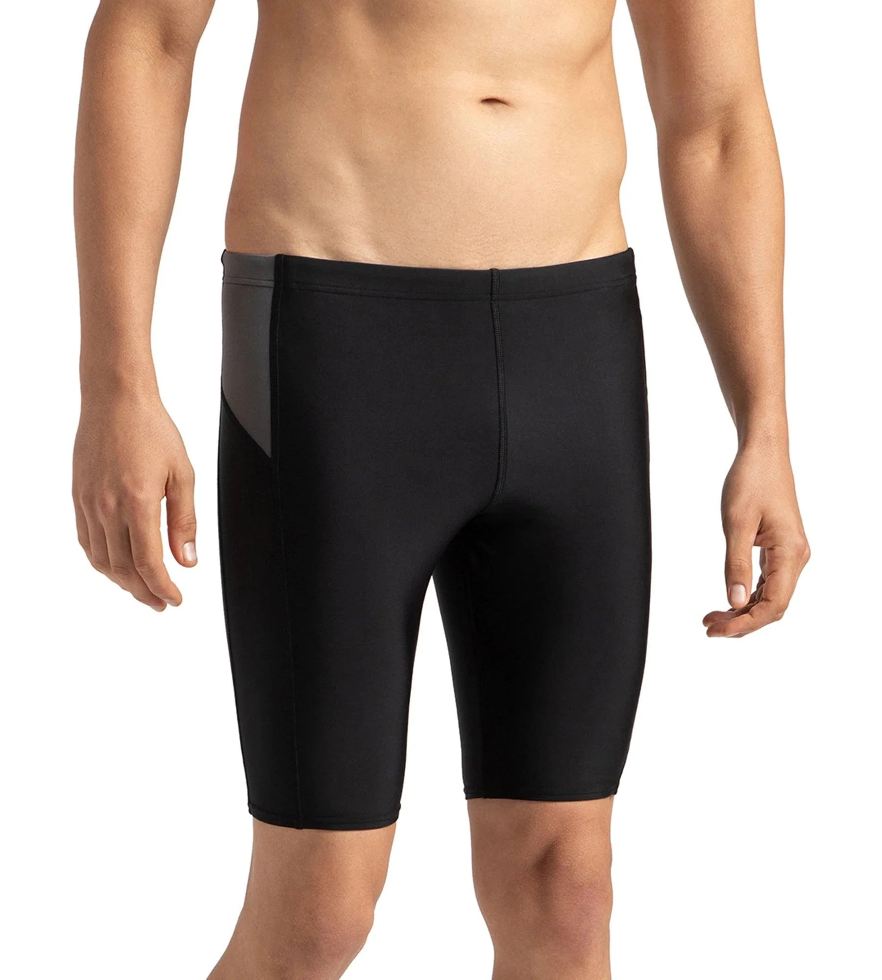 Men's Endurance 10 Dive Jammer - Black & Dove Grey - Image 4