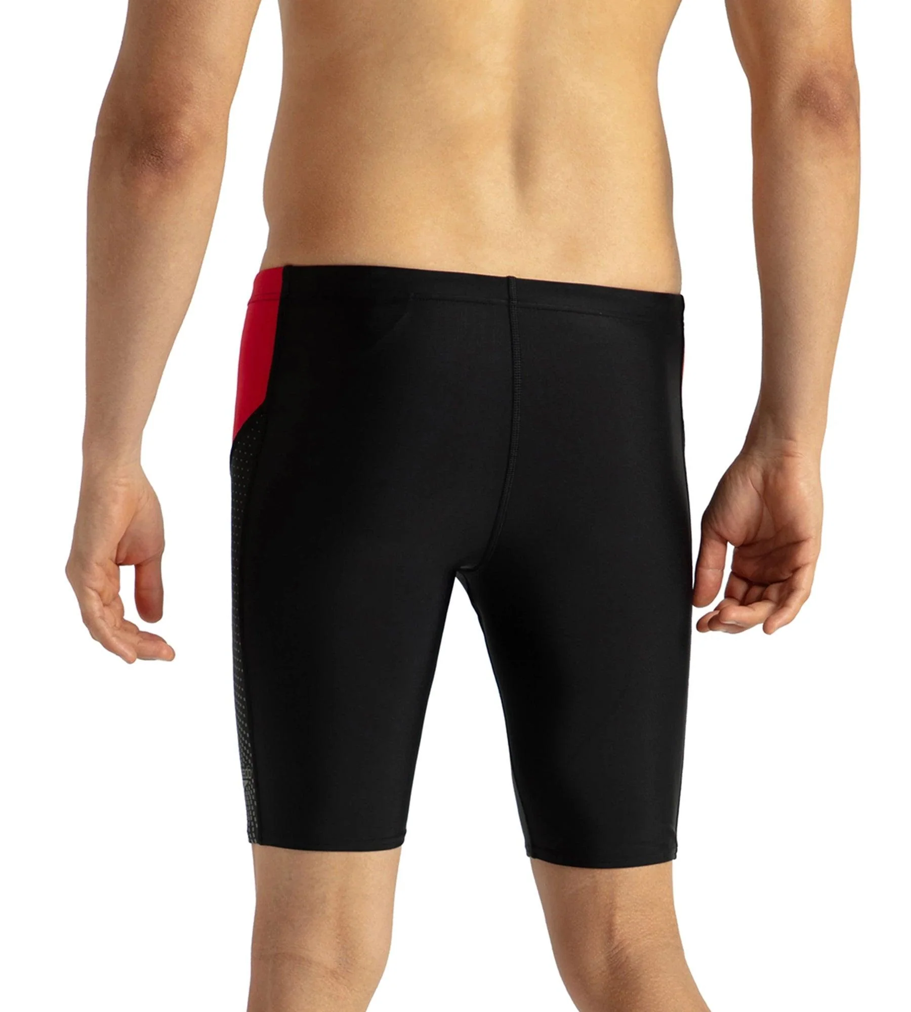 Men's Endurance 10 Dive Jammer - Black & Fed Red - Image 5