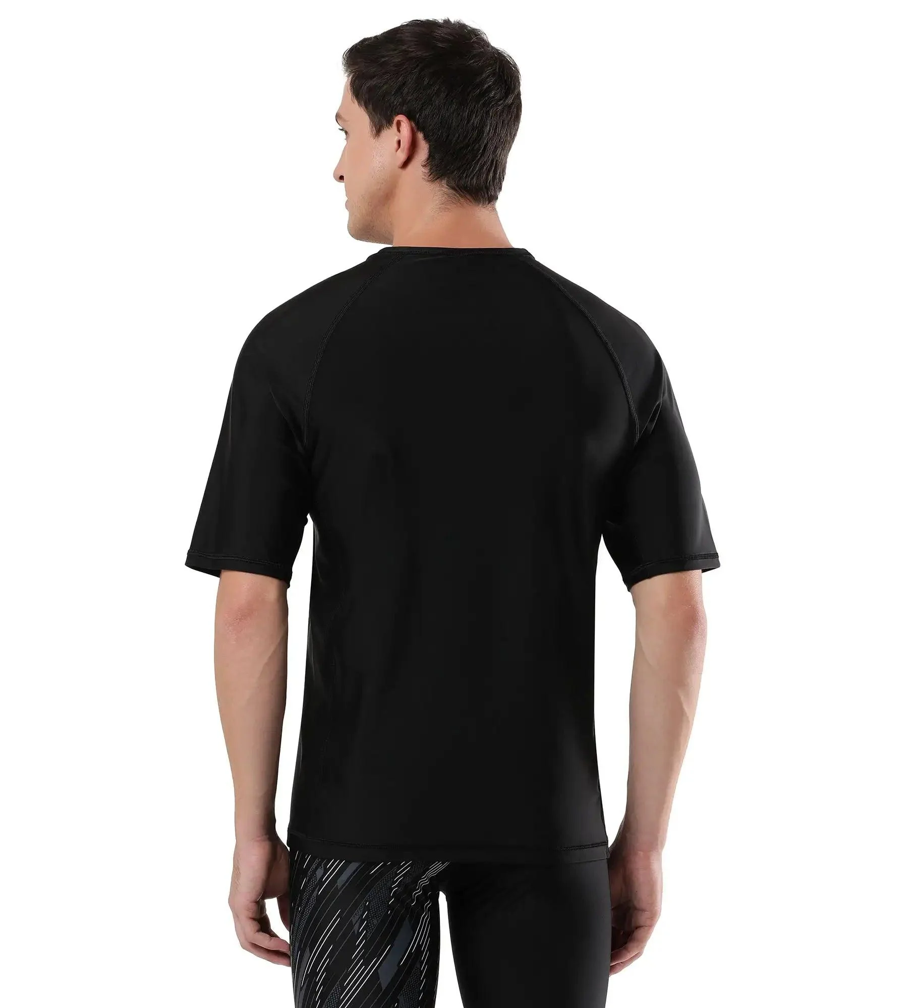 Men's Endurance 10 Short Sleeve Suntop - Oxid Grey & Black - Image 5