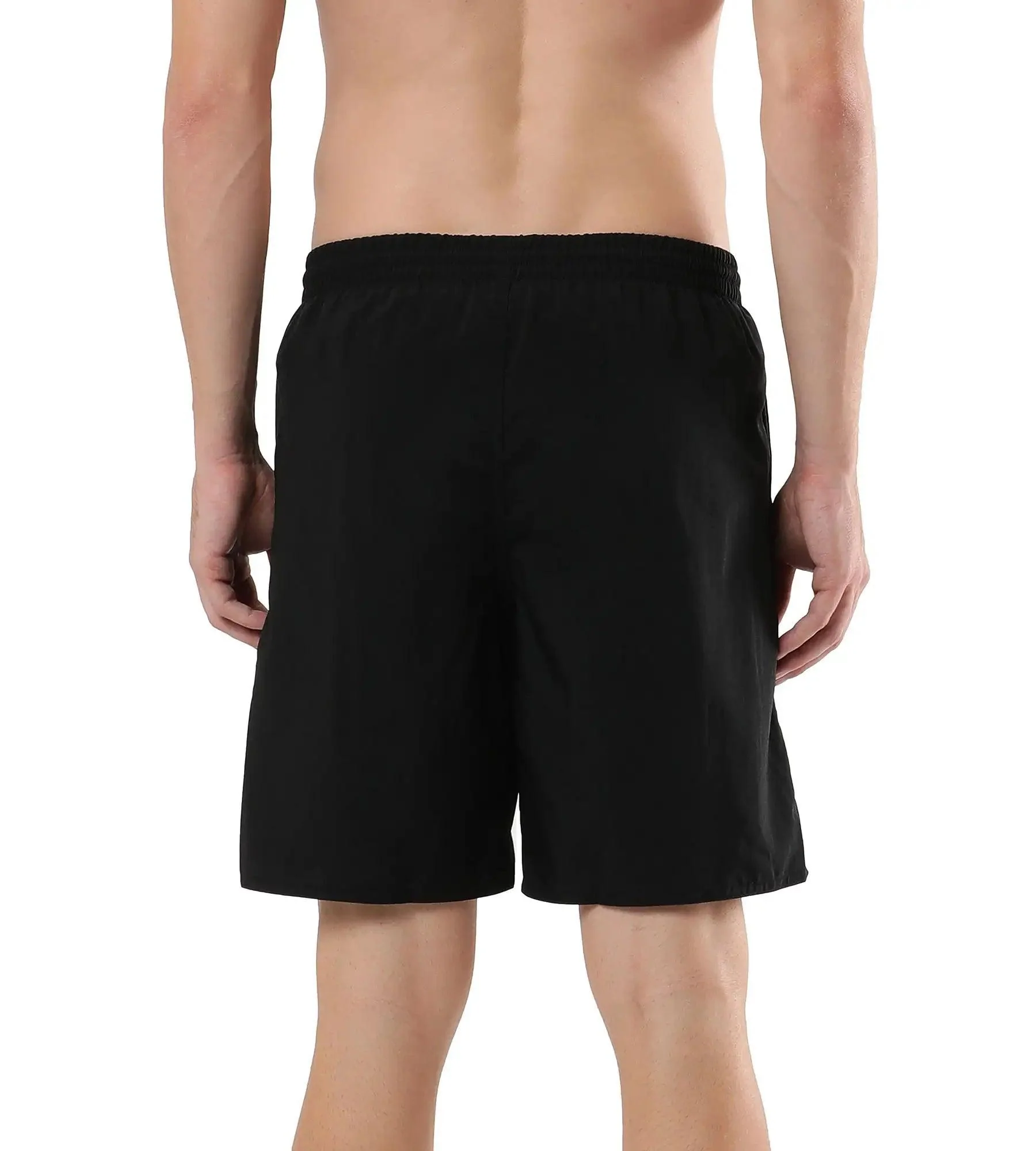 Men's Recycled Nylon Essential Watershorts - Black & Oxid Grey - Image 4
