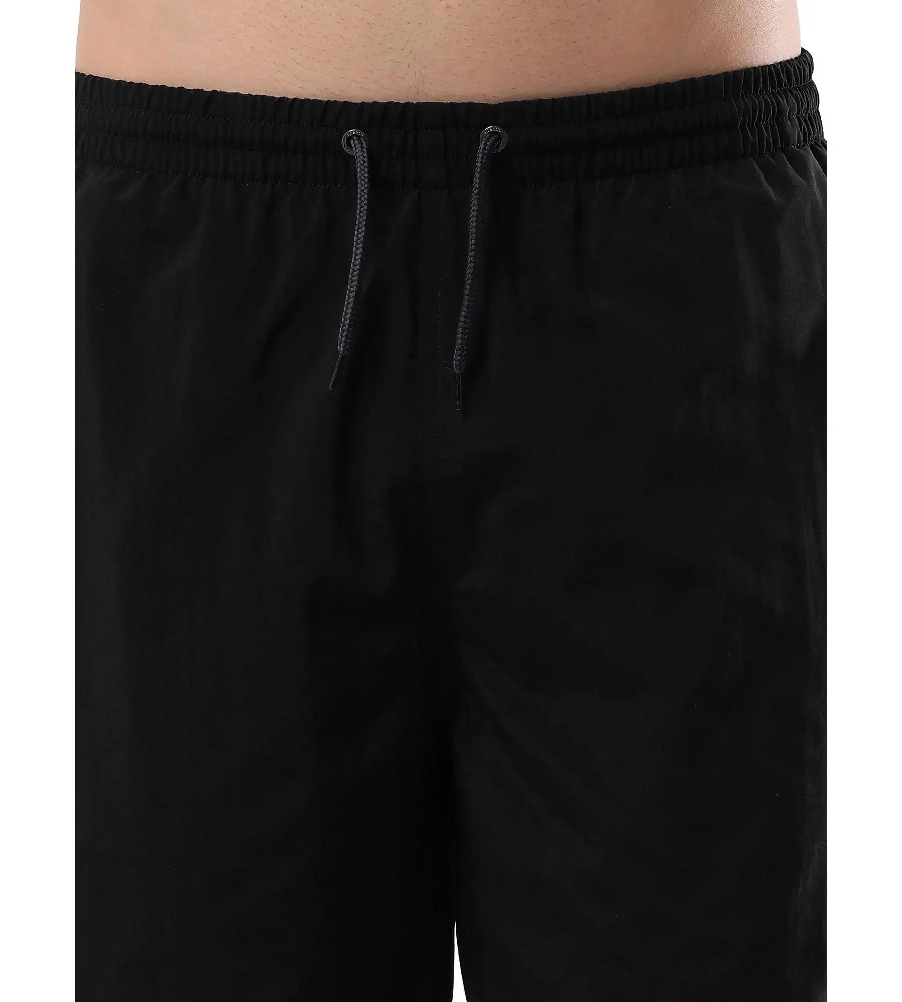 Men's Recycled Nylon Essential Watershorts - Black & Oxid Grey - Image 6
