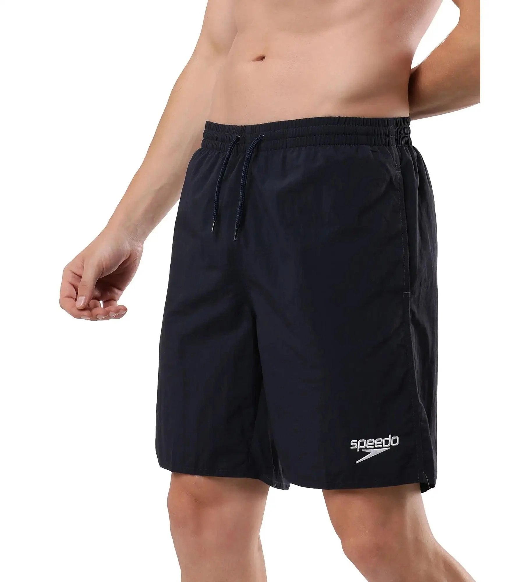 Men's Recycled Nylon Essential Watershorts - True Navy & White - Image 5
