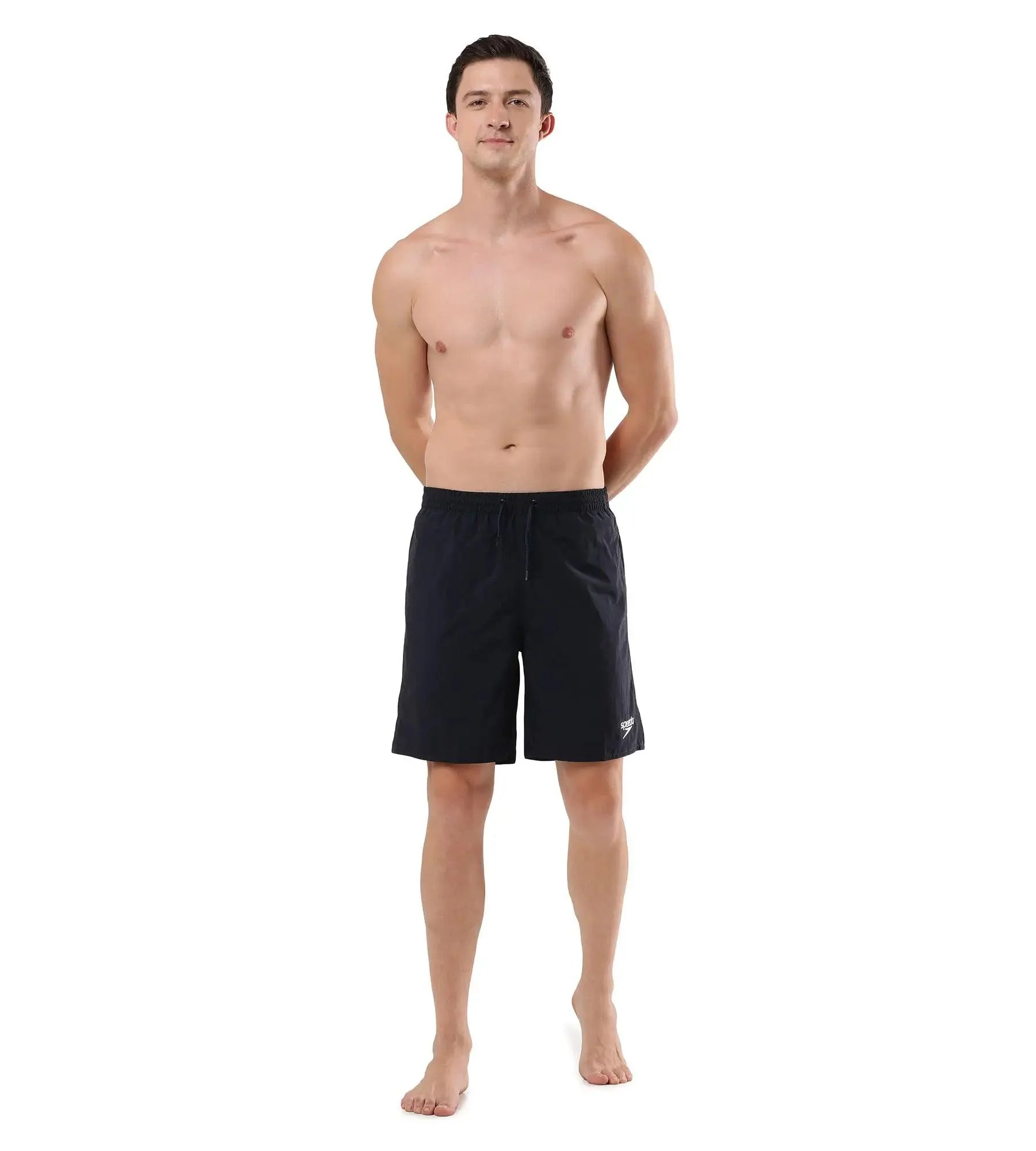 Men's Recycled Nylon Essential Watershorts - True Navy & White - Image 7
