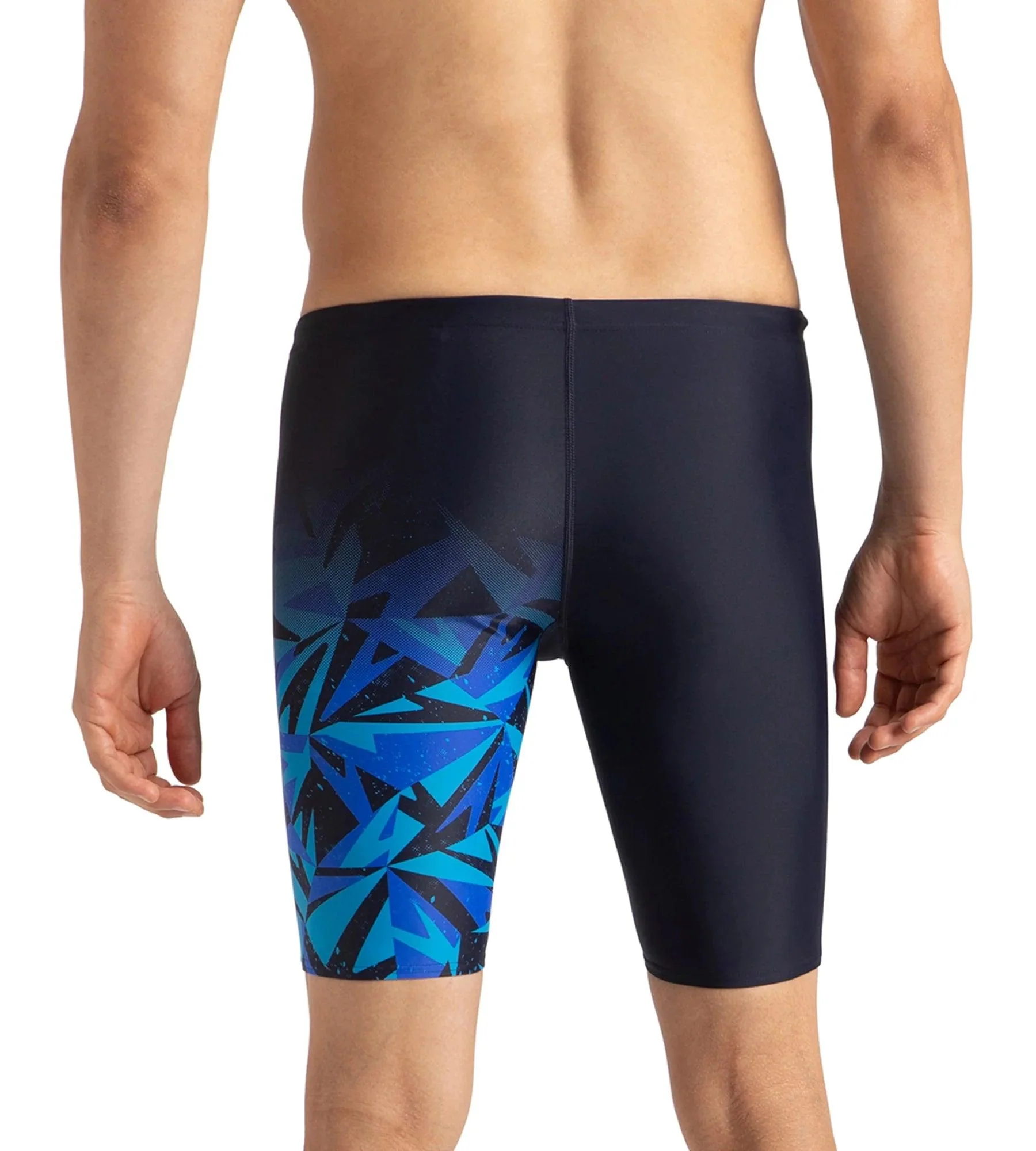 Men's Endurance 10 Hyperboom V Cut Jammer - True Navy & Blue Flame - Image 5