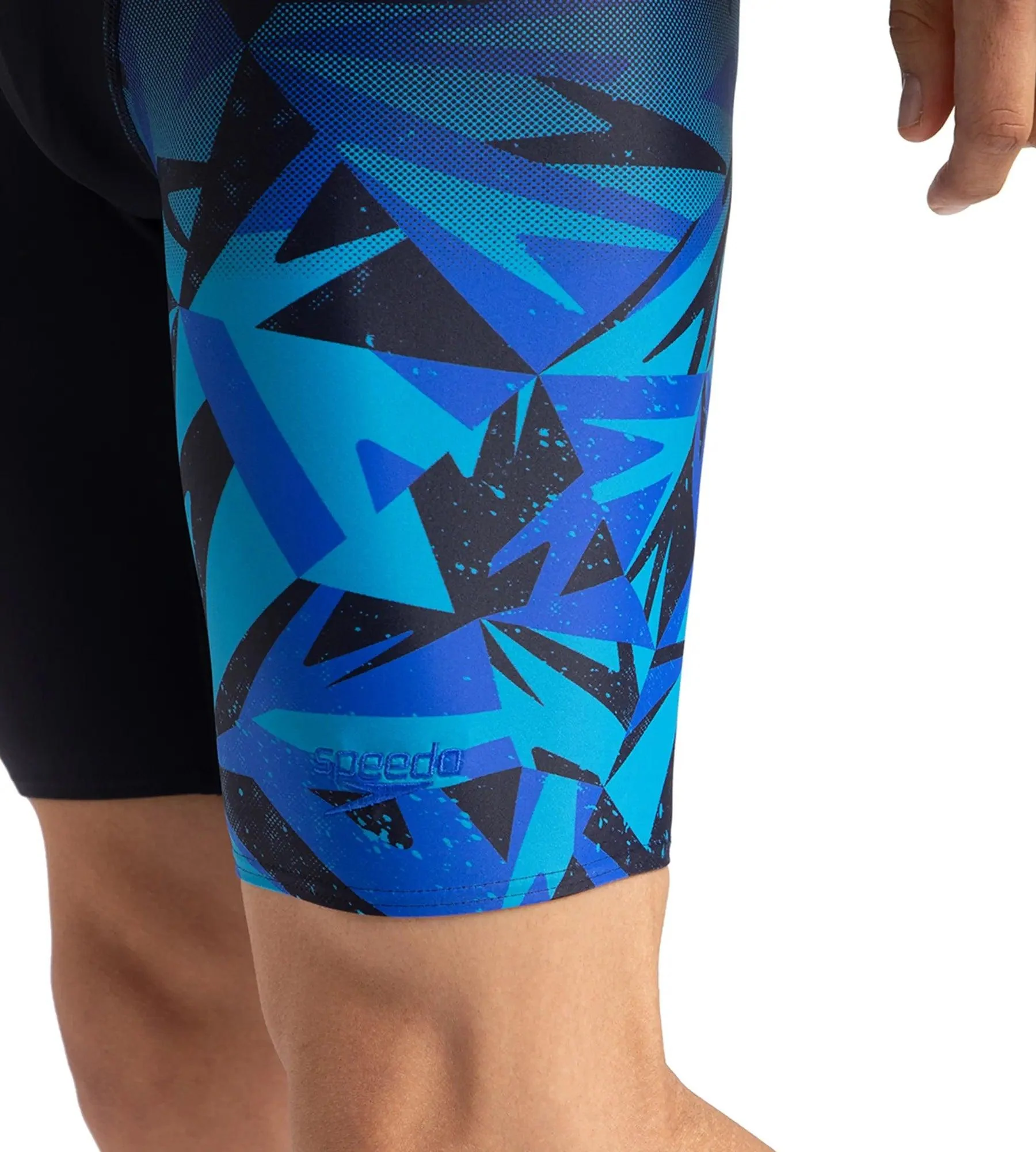 Men's Endurance 10 Hyperboom V Cut Jammer - True Navy & Blue Flame - Image 8
