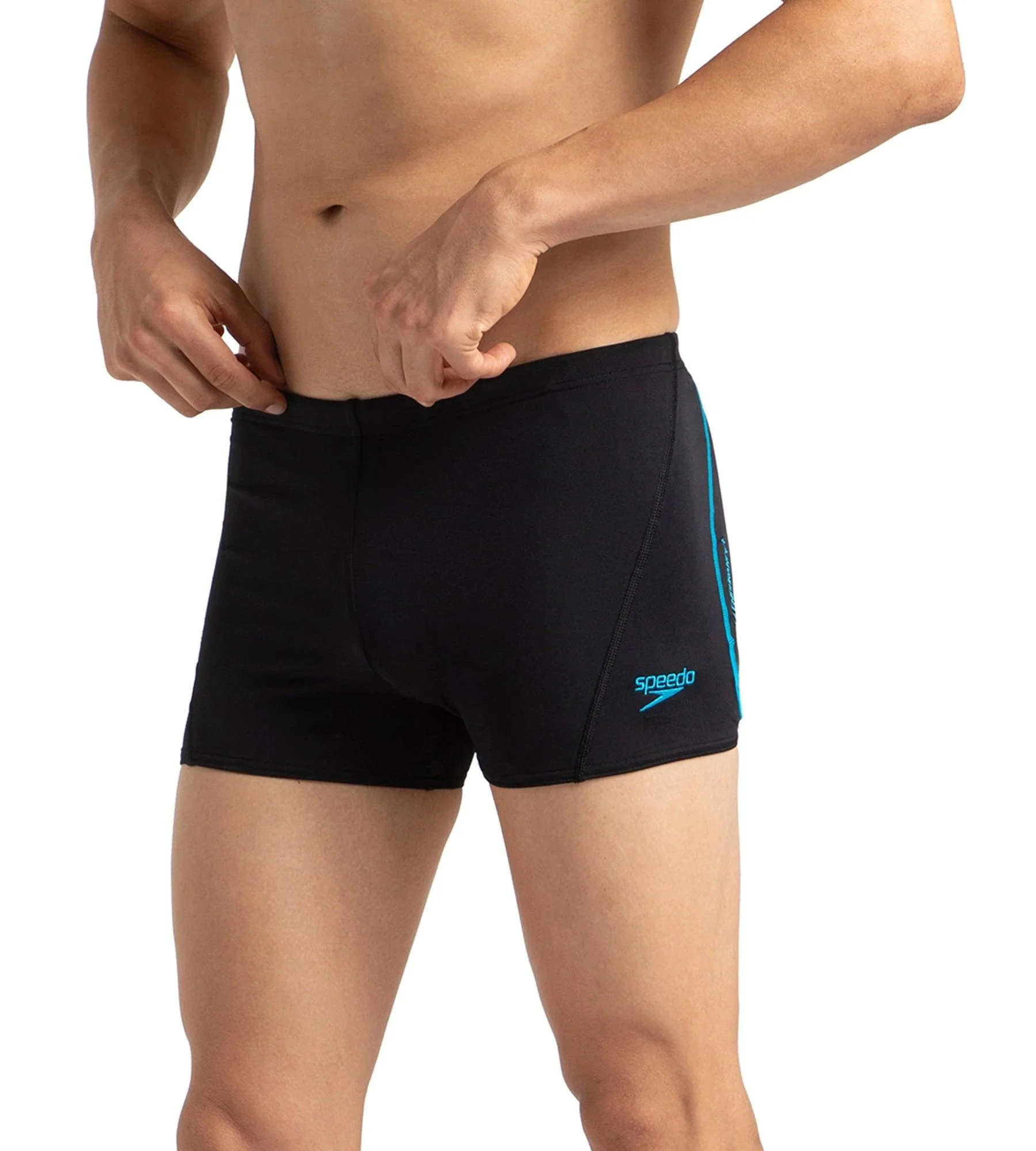 Men's Endurance+ Essential Splice Aquashort - Black & Bolt - Image 3