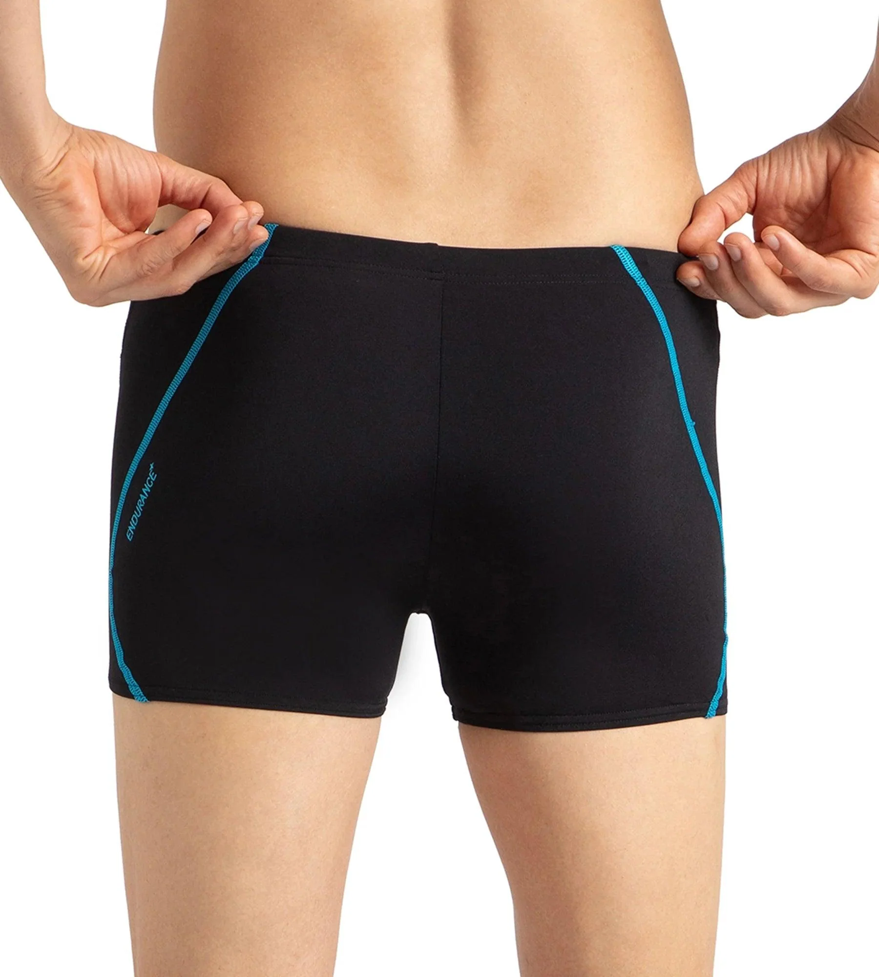 Men's Endurance+ Essential Splice Aquashort - Black & Bolt - Image 5
