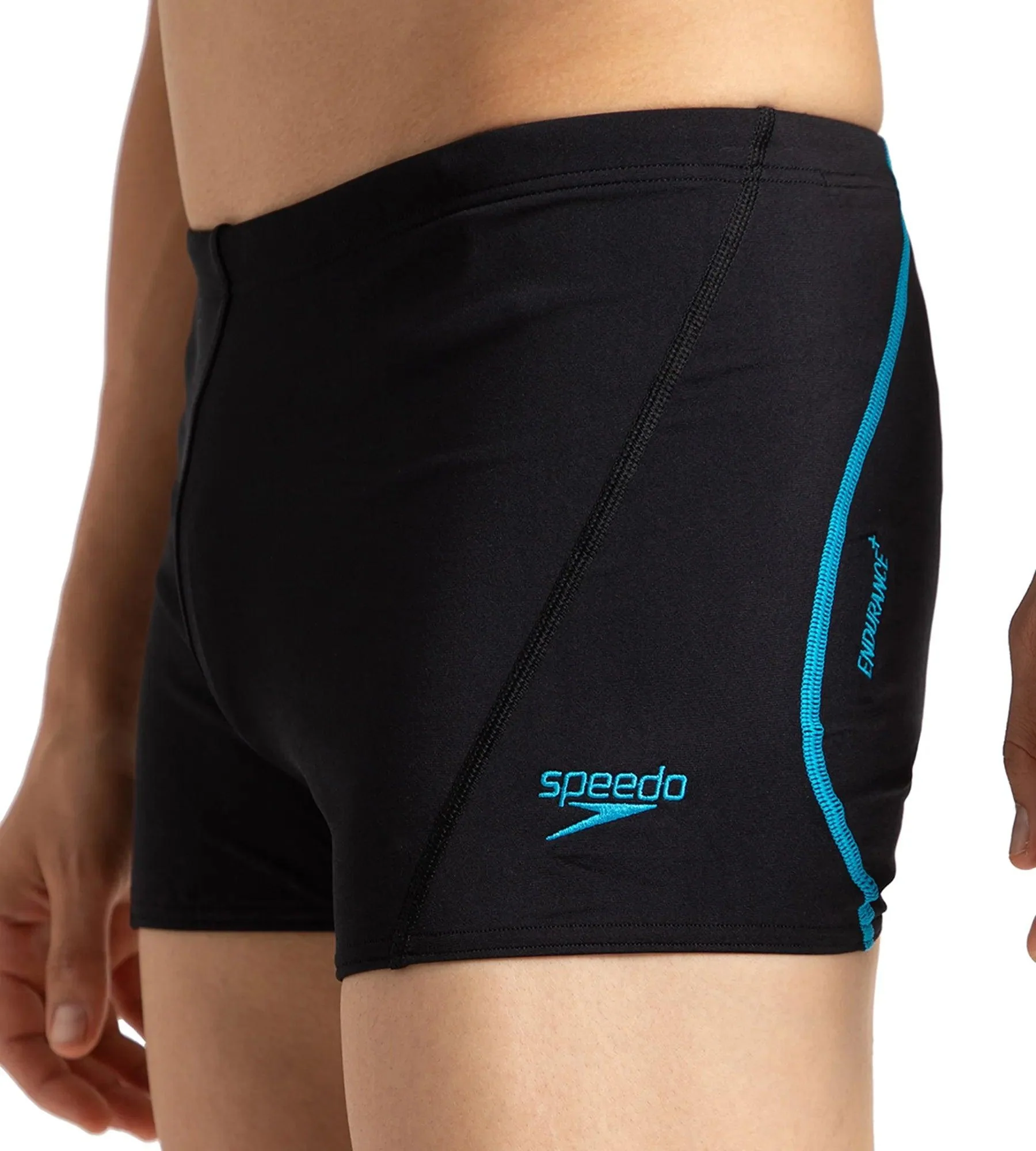 Men's Endurance+ Essential Splice Aquashort - Black & Bolt - Image 8