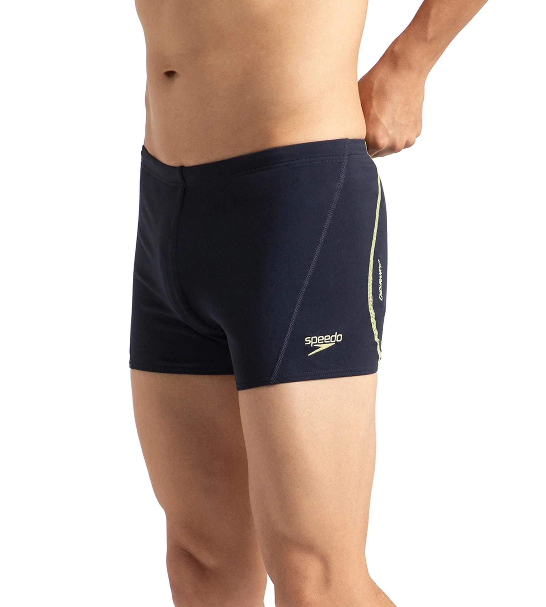 Men's Endurance+ Essential Splice Aquashort - True Navy & Spritz - Image 3