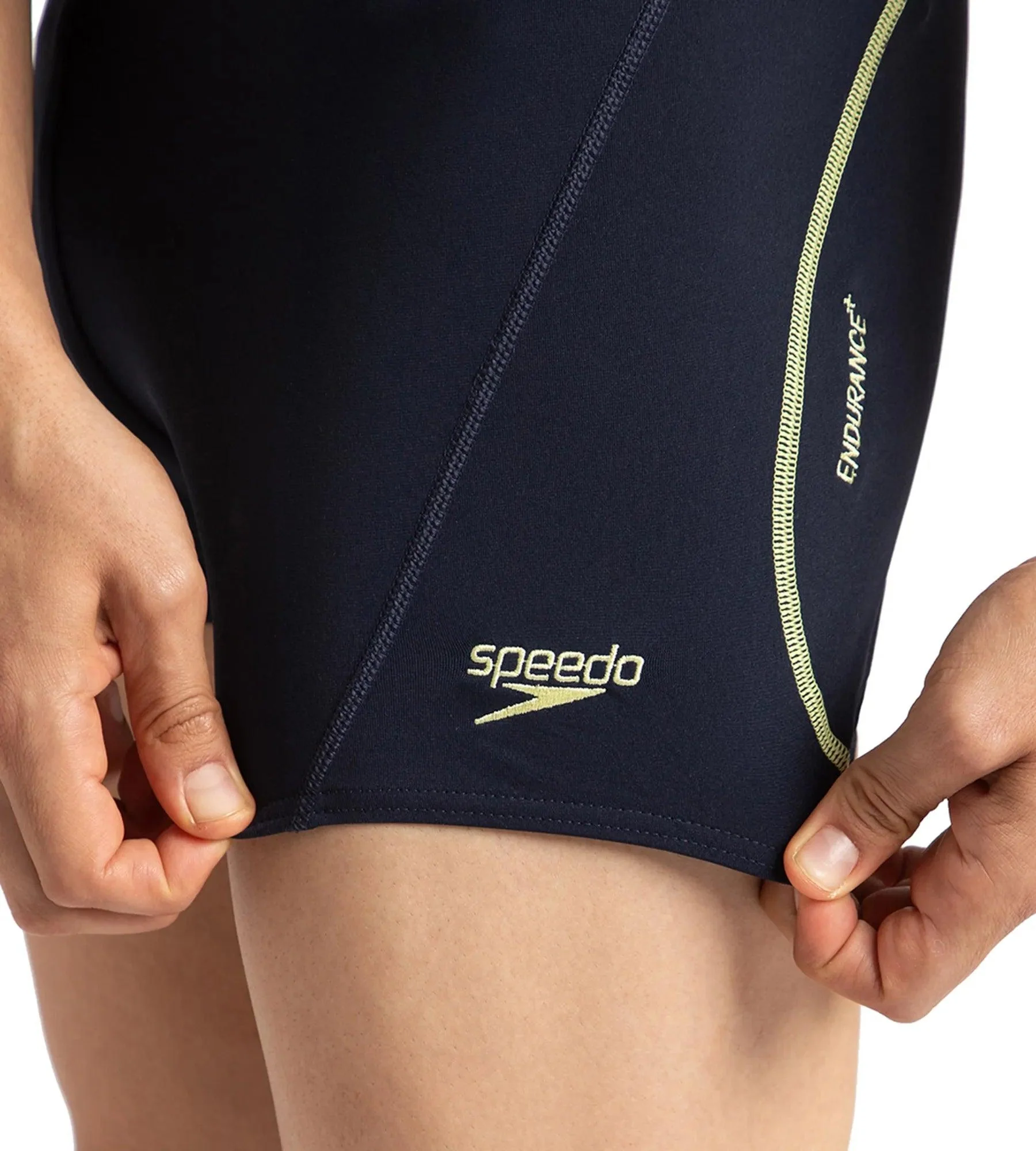 Men's Endurance+ Essential Splice Aquashort - True Navy & Spritz - Image 8