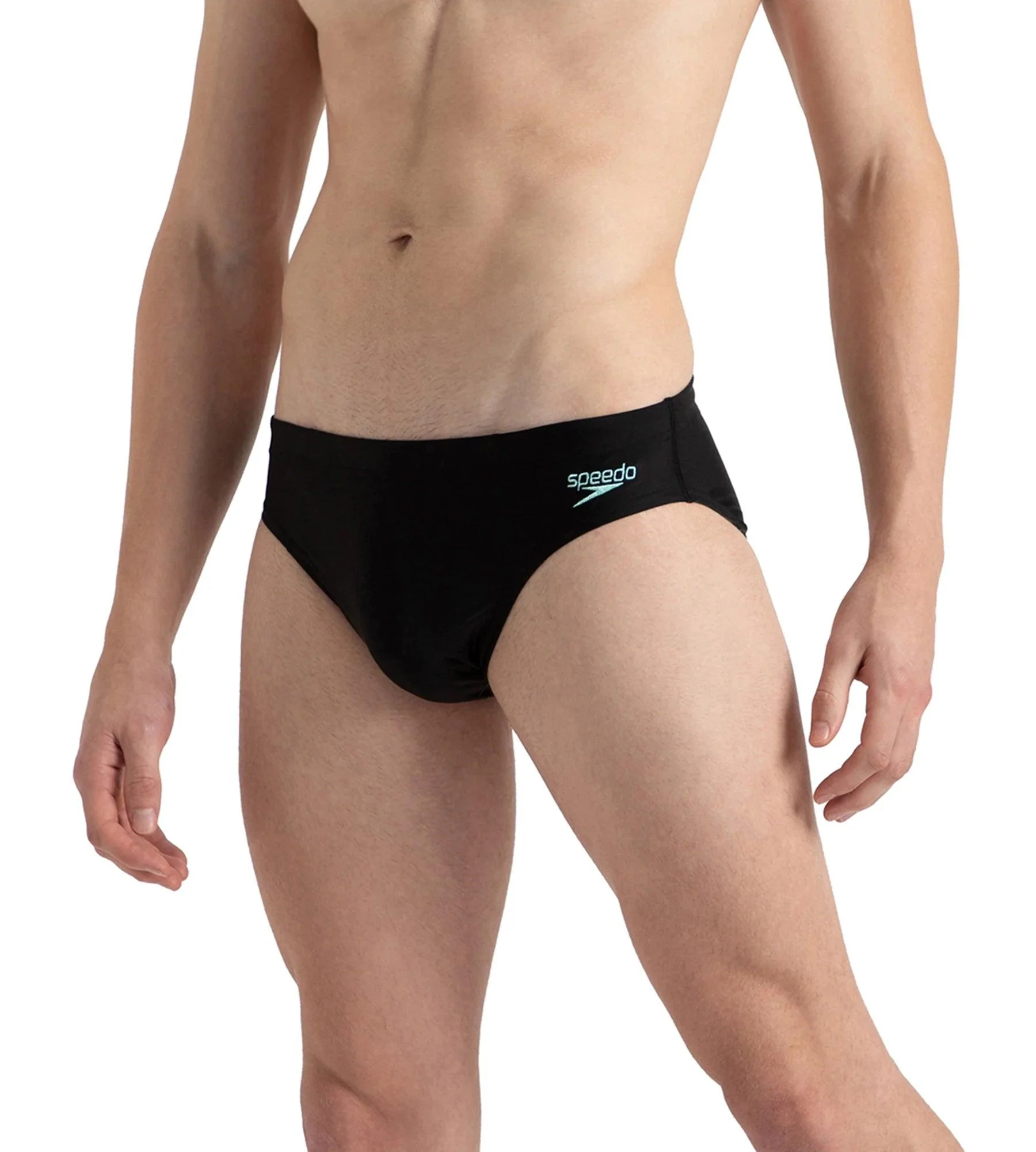 Men's Endurance10 Essential Lycra Brief - Black & Arctic Glass - Image 4