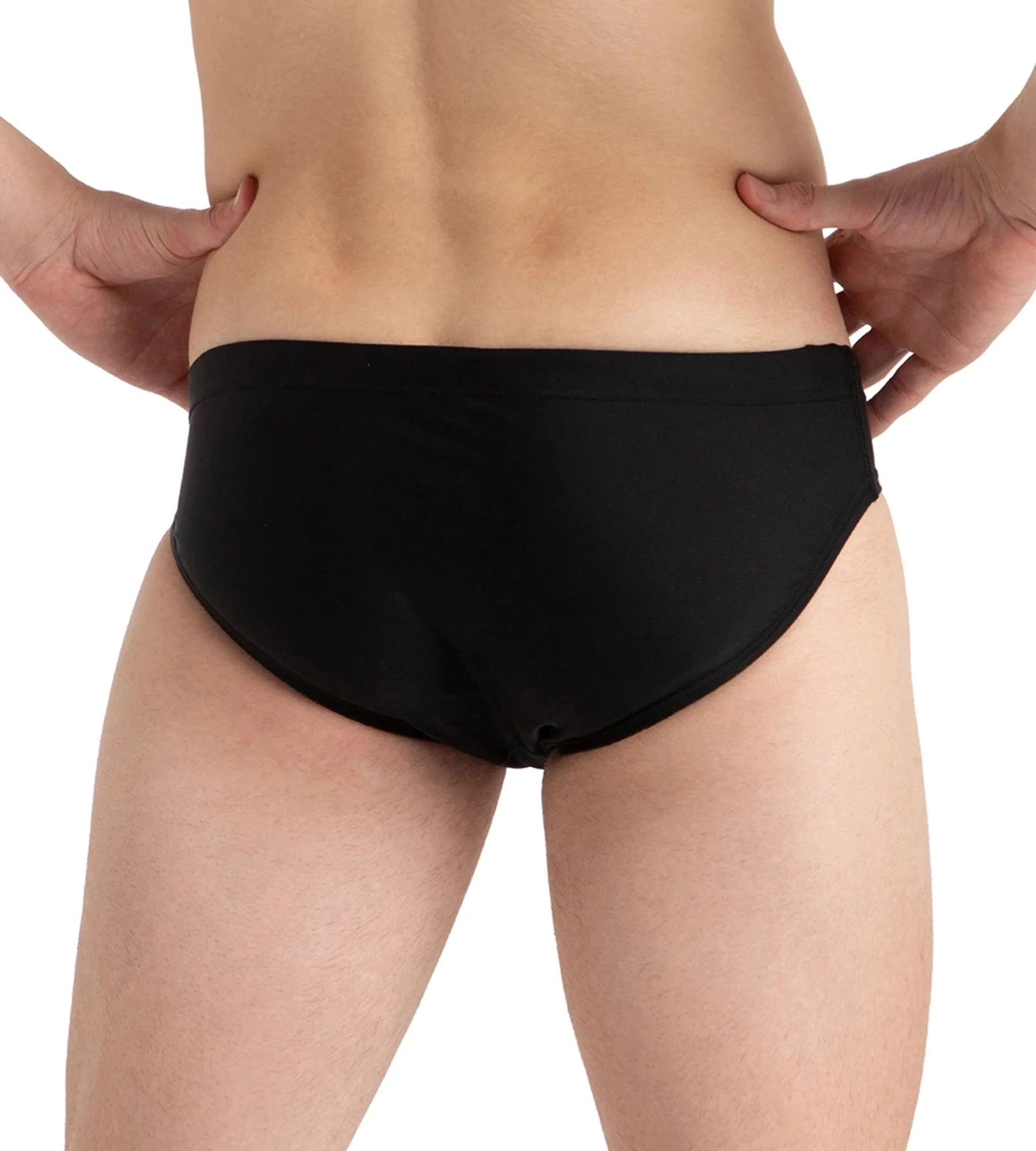 Men's Endurance10 Essential Lycra Brief - Black & Arctic Glass - Image 5
