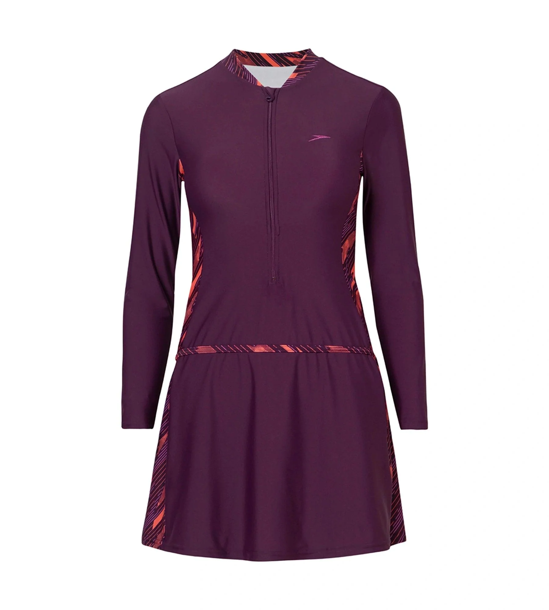 Women's Enduraflex Two Piece Closedback Full Body Suit - Plum Dandy, Coral Sands & Neon Violet - Image 8