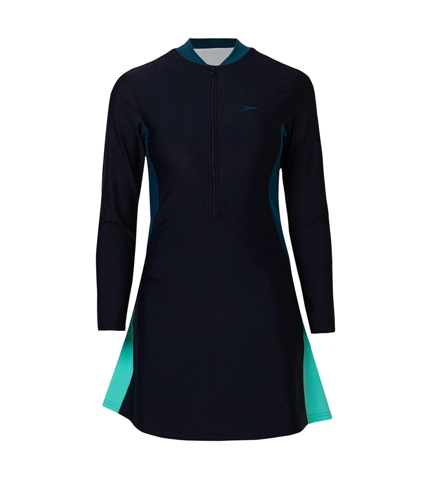 Women's Endurance10 Two Piece Closedback Full Body Suit - True Navy, Dark Teal & Arctic Glass - Image 9