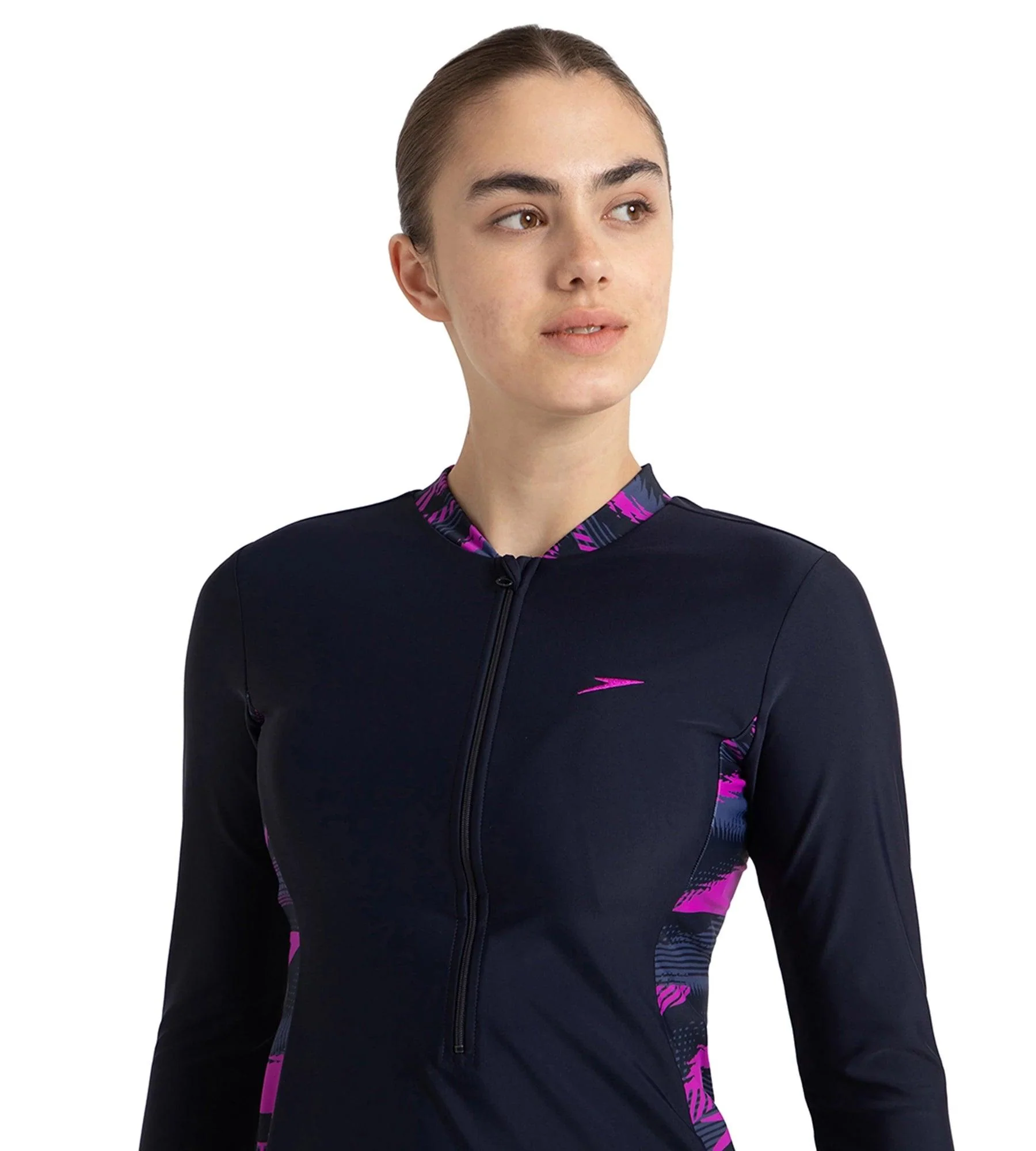 Women's Endurance10 Two Piece Closedback Full Body Suit - True Navy, Hapuna Blue & Diva - Image 6