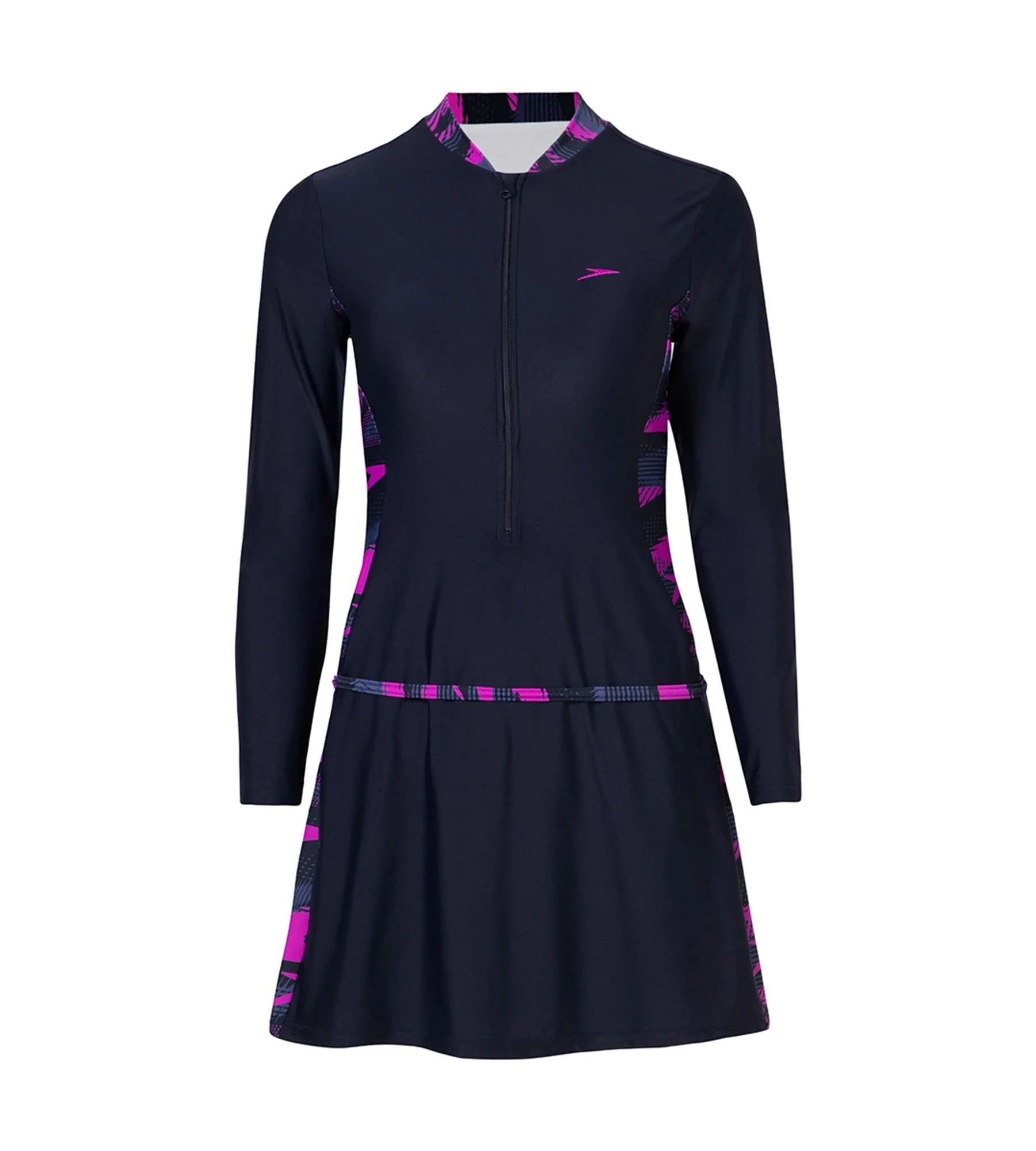 Women's Endurance10 Two Piece Closedback Full Body Suit - True Navy, Hapuna Blue & Diva - Image 8